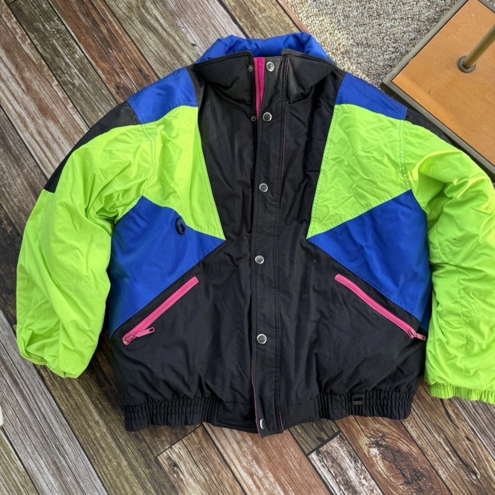 Men's Fera Vintage Ski Jacket Large Coat